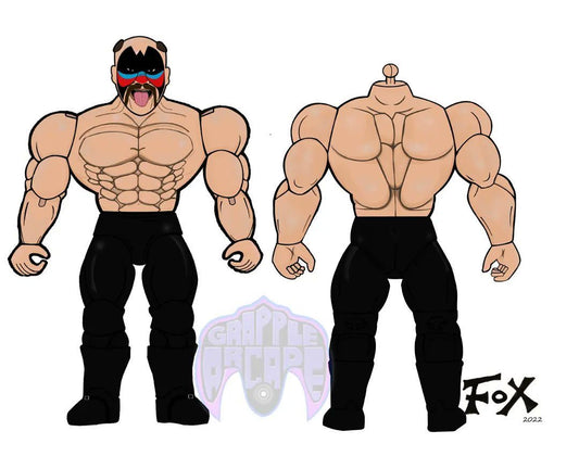 Unreleased Chella Toys "Superstars-Scale" Road Warrior Hawk