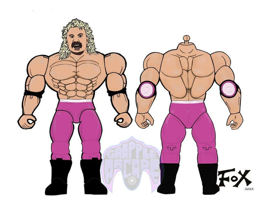 Unreleased Chella Toys "Superstars-Scale" Diamond Dallas Page