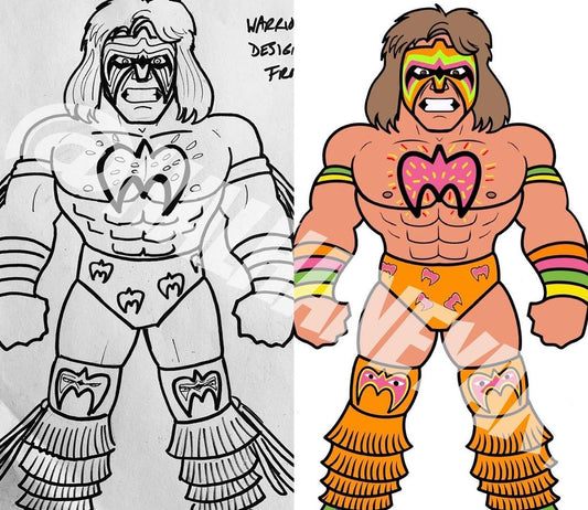 2021 WWE Walmart Canada Exclusive 24" Plush Ultimate Warrior