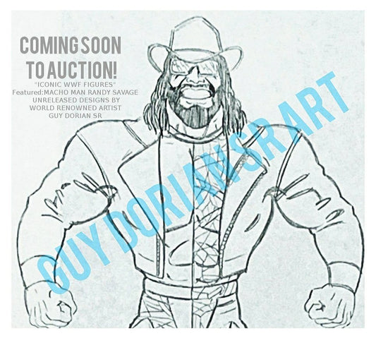 Unreleased WWF Just Toys Bend-Ems Series 1 Macho Man Randy Savage