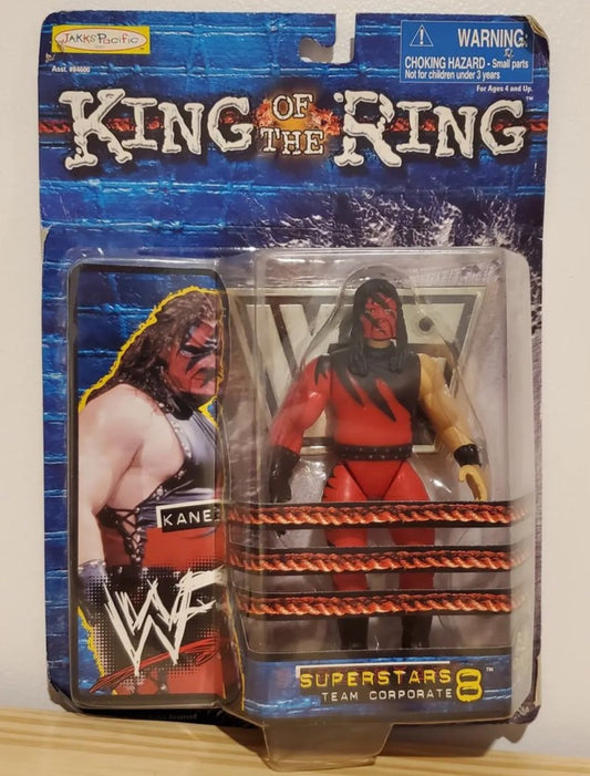 1999 WWF Jakks Pacific Superstars Series 8 "Team Corporate" Kane [With Classic Logo Base]