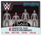 2023 WWE TCG Toys Bend-Ems Superstars Pack: John Cena, Rey Mysterio, Roman Reigns & Seth Rollins