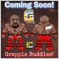2023 Hasttel Toy Grapplers & Gimmicks Grapple Buddies Series 1 Tony Norris [Ahmed Johnson]