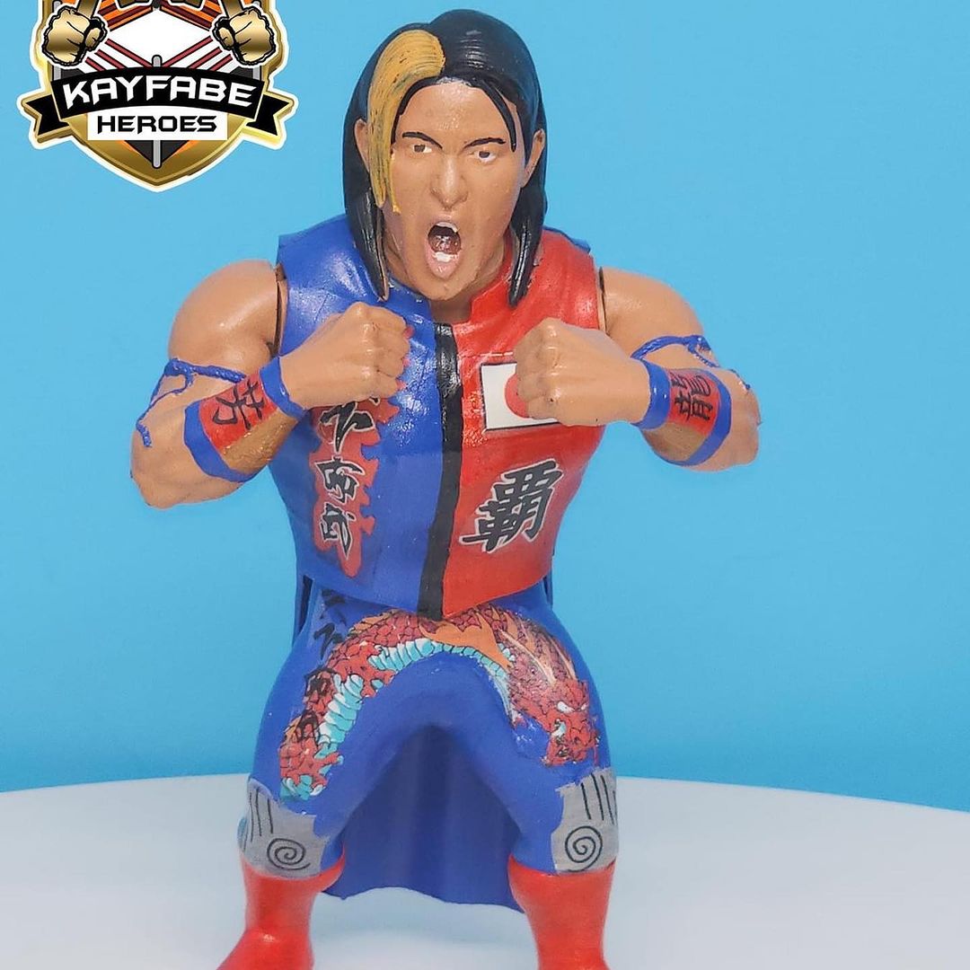 2024 KWK Kayfabe Heroes Series 1 Yoshi Tatsu [Variant C]