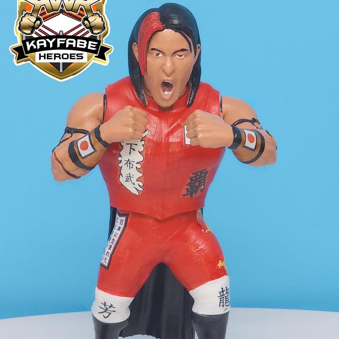 2024 KWK Kayfabe Heroes Series 1 Yoshi Tatsu [Variant A]