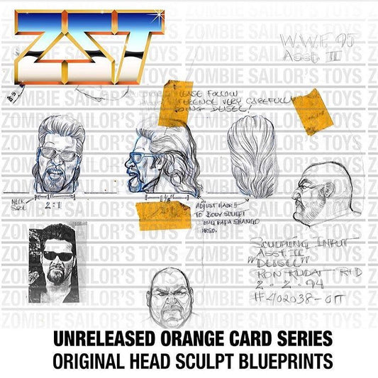 Unreleased WWF Hasbro Orange Card Series 12 Diesel