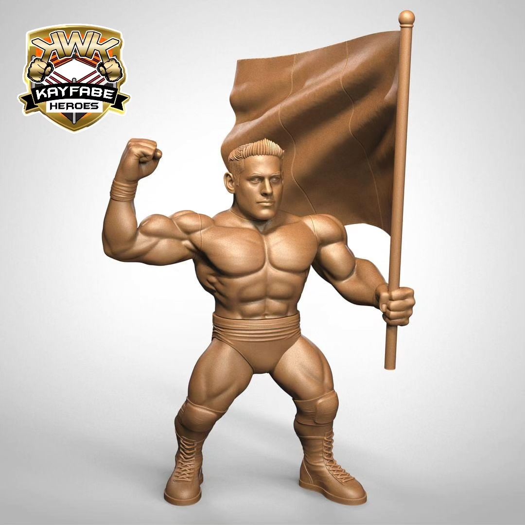 2025 KWK Kayfabe Heroes Series 2 Rene Dupree [Variant B]