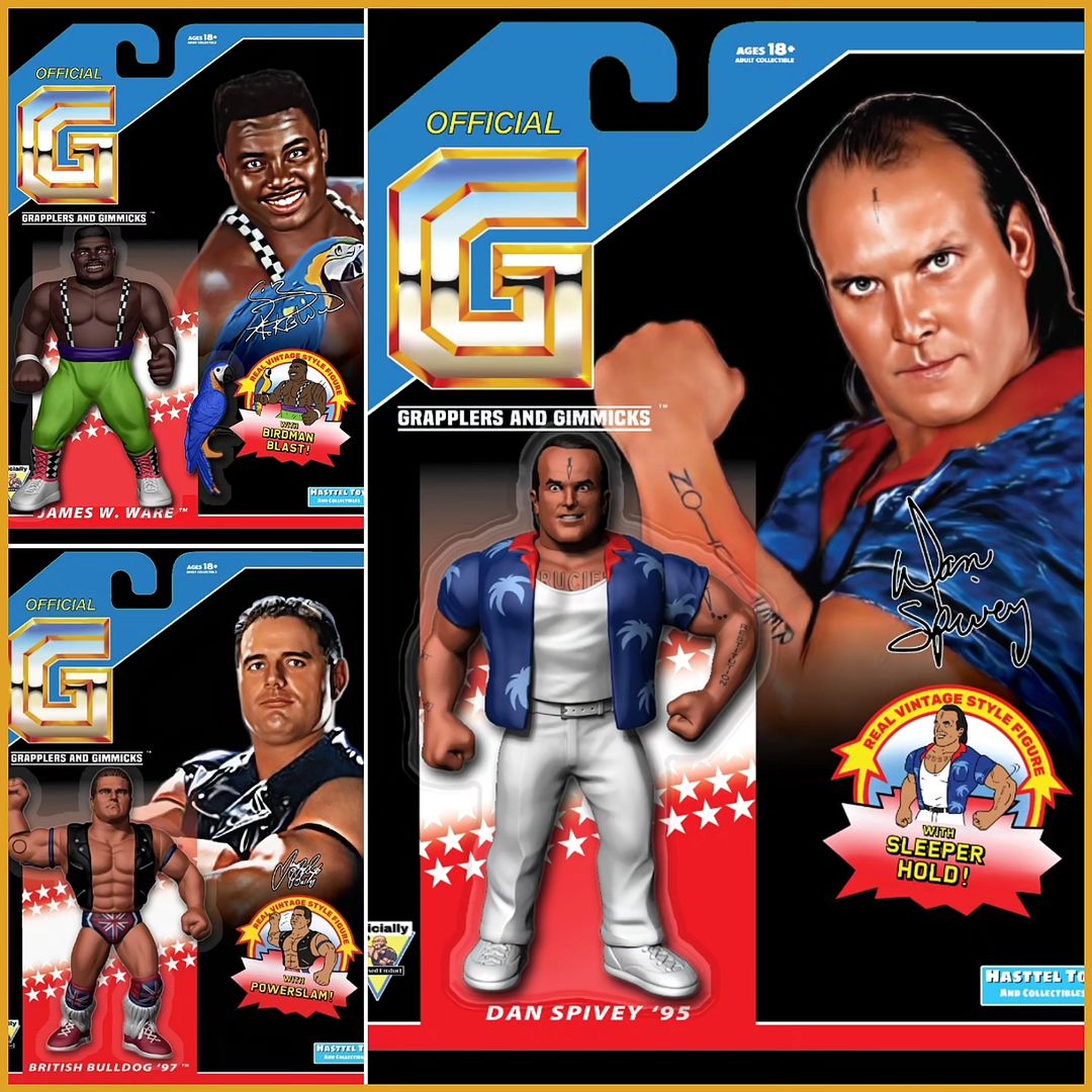 2025 Hasttel Toy Grapplers & Gimmicks Dan Spivey [Waylon Mercy