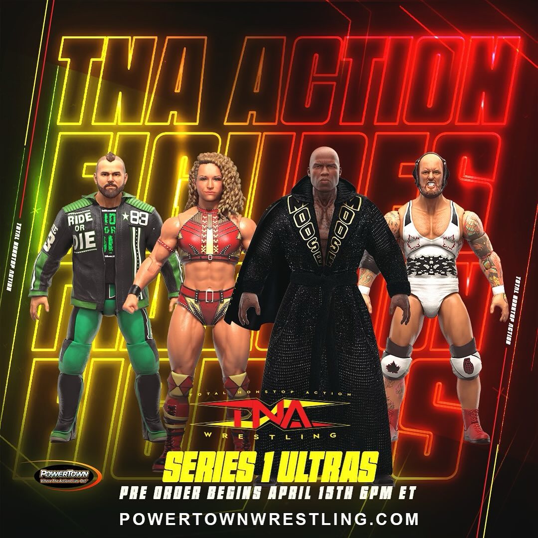 TNA Wrestling PowerTown Ultras Series 1 Eddie Edwards