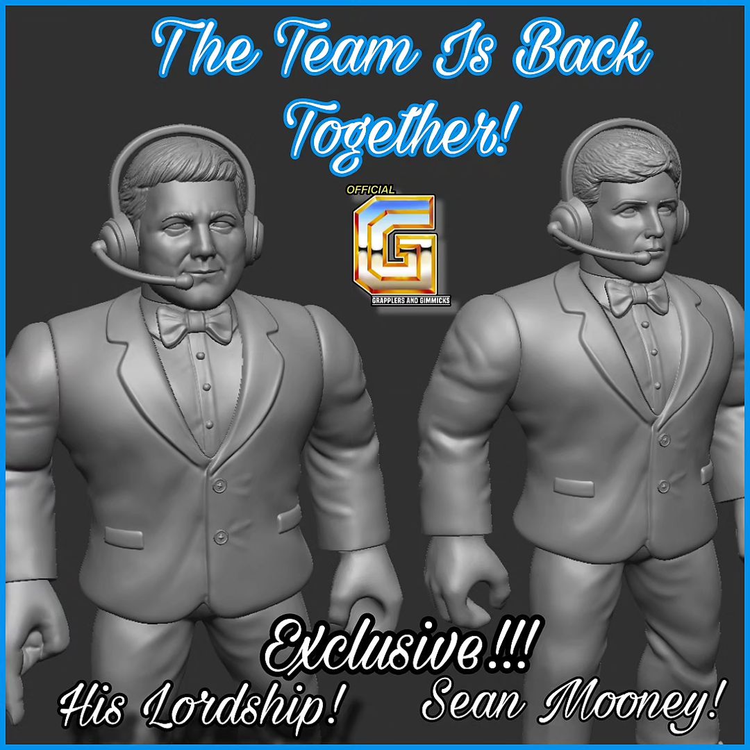 Hasttel Toy Grapplers & Gimmicks Lord Alfred Hayes [Ringside Edition]