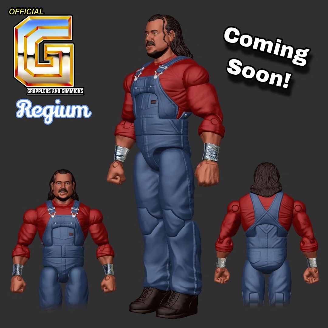 Hasttel Toy Grapplers & Gimmicks Regium Series Dennis Knight [Phineas I. Godwinn]