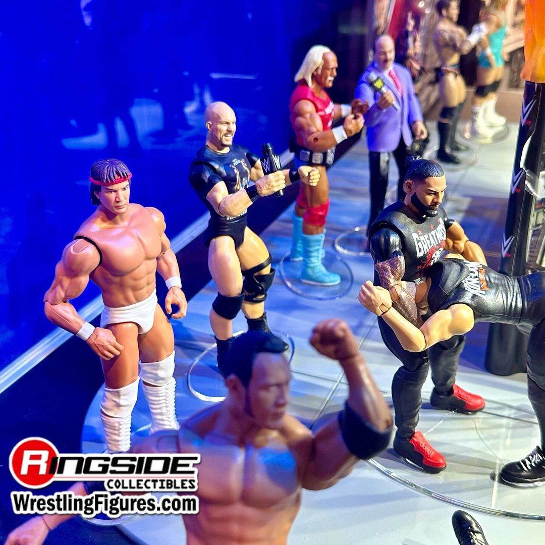 Mattel WWE Main Event Showdown 2-Packs 19 is NEW IN STOCK! ‼️ Featuring The Rock / John Cena, Mean Gene / Hulk Hogan & CM Punk / Randy Orton Shop now at Mattel WWE Main Event Showdown 2-Packs 19 is NEW IN STOCK! ‼️ Featuring The Rock / John Cena, Mean Gene / Hulk Hogan & CM Punk / Randy Orton Shop now at