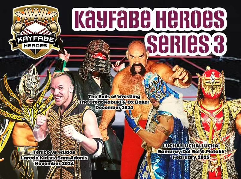 KWK Kayfabe Heroes Series 3 Gran Metalik