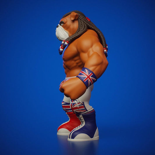 King Momma Toys Bulldog Brawler British Bulldog
