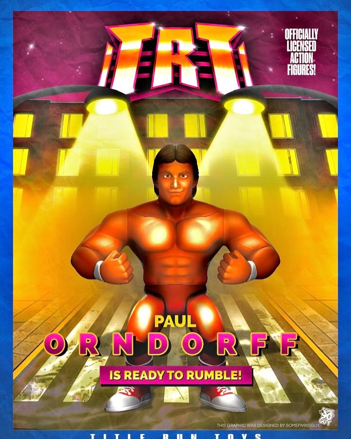 2025 Title Run Toys Series 1 "Mr. Wonderful" Paul Orndorff
