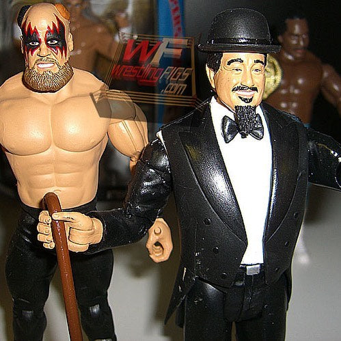 Unreleased WWE Jakks Pacific Classic Superstars 2-Packs: Warlord & Mr. Fuji