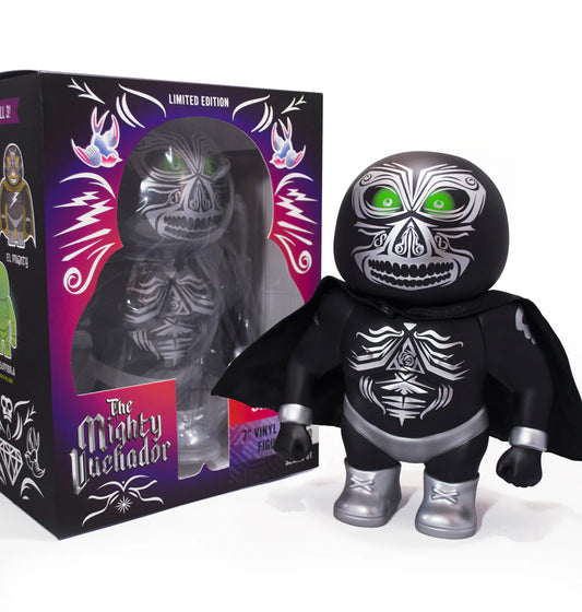 2017 So Electric & Ruby Raygun The Mighty Luchador 7" Vinyl Figure Series 01 Siniestro