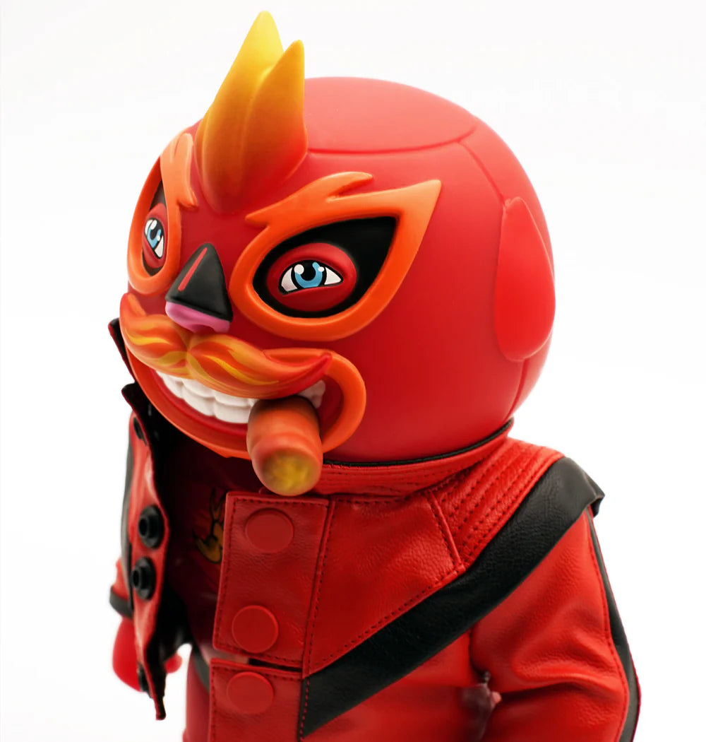 2018 So Electric & Ruby Raygun The Mighty Luchador 7" Vinyl Figure Series 02 Señor Fuego