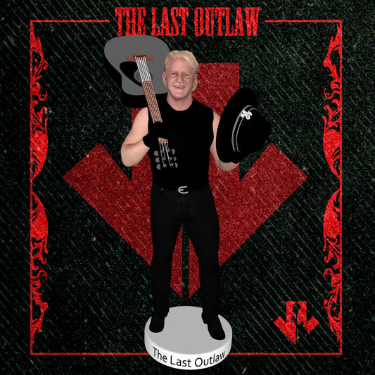 2026 Pro Wrestling Merch Limited Edition 3D Scan Figure "The Last Outlaw" Jeff Jarrett