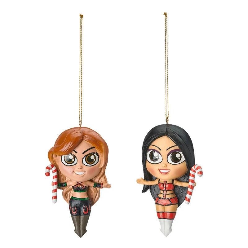 2019 WWE Elf Ornaments IIconics 2-Pack: Peyton Royce & Billie Kay