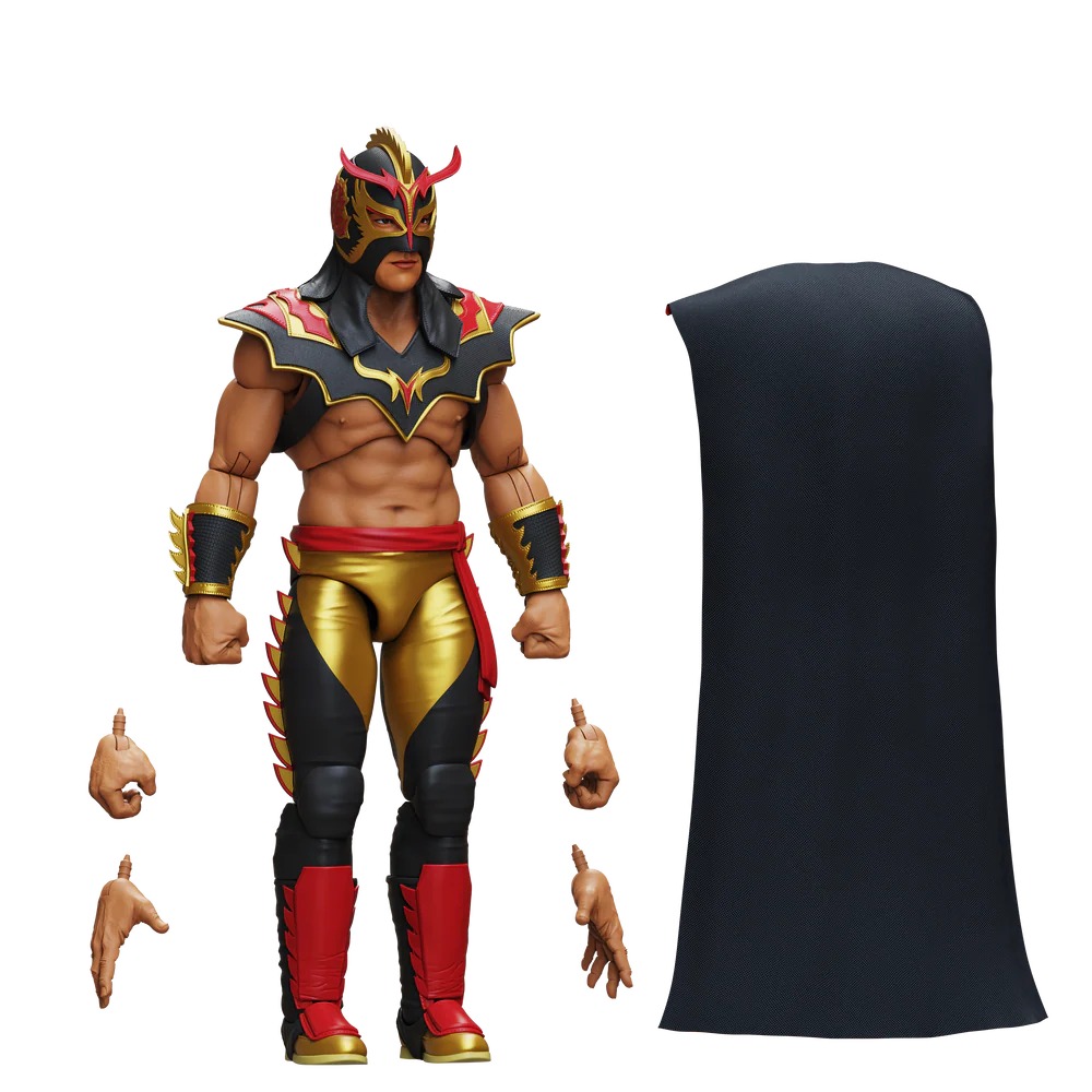 Boss Fight Studio Legends of Lucha Libre Premium Collector Figures Series 5 Ultimo Dragon