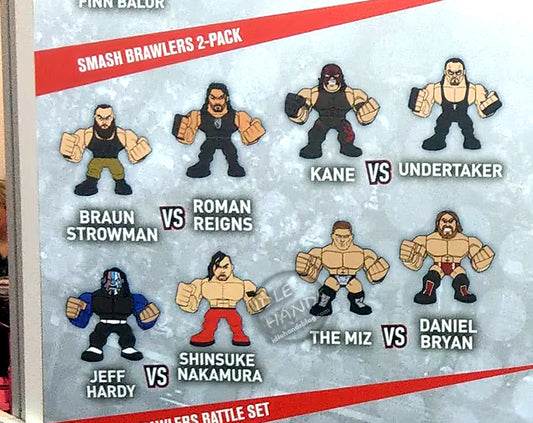 Unreleased WWE TOMY Smash Brawler 2-Pack: Braun Strowman vs. Roman Reigns