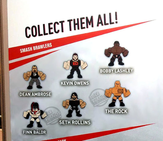 Unreleased WWE TOMY Smash Brawler The Rock