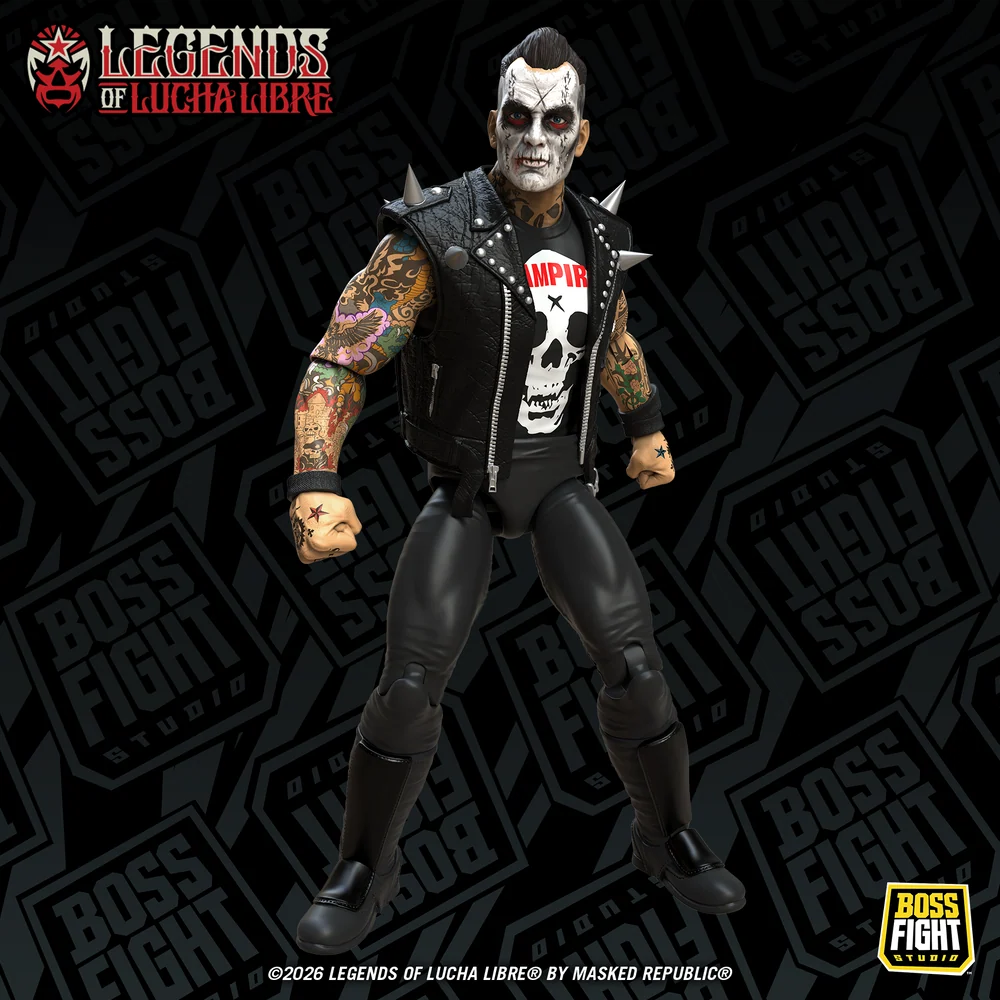 2027 Boss Fight Studio Legends of Lucha Libre Fanaticos Vampiro [Coffin Box Resurrected]