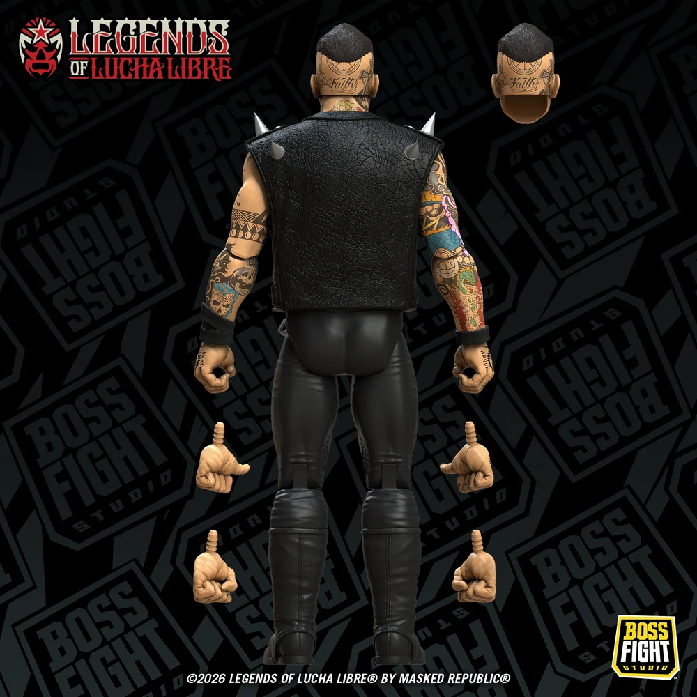 2027 Boss Fight Studio Legends of Lucha Libre Fanaticos Vampiro [Coffin Box Resurrected]