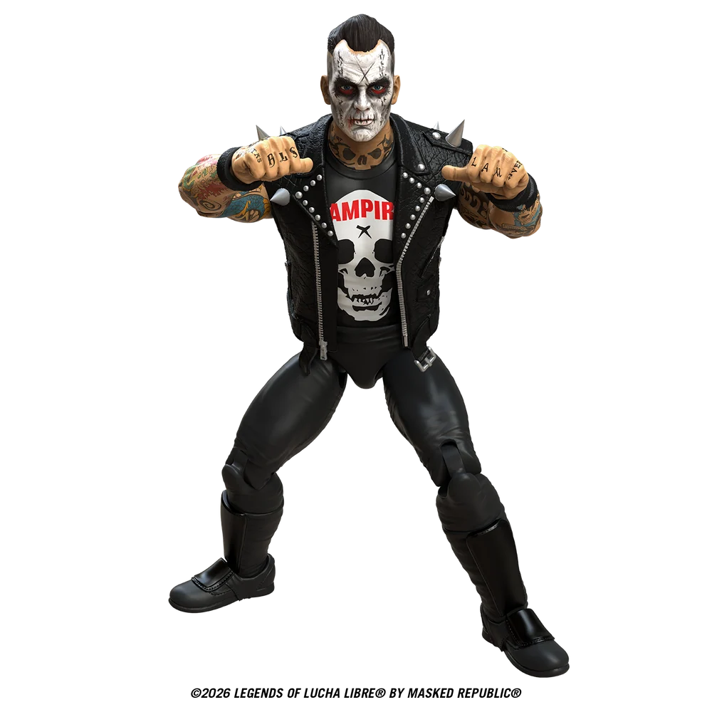 2027 Boss Fight Studio Legends of Lucha Libre Fanaticos Vampiro [Coffin Box Resurrected]