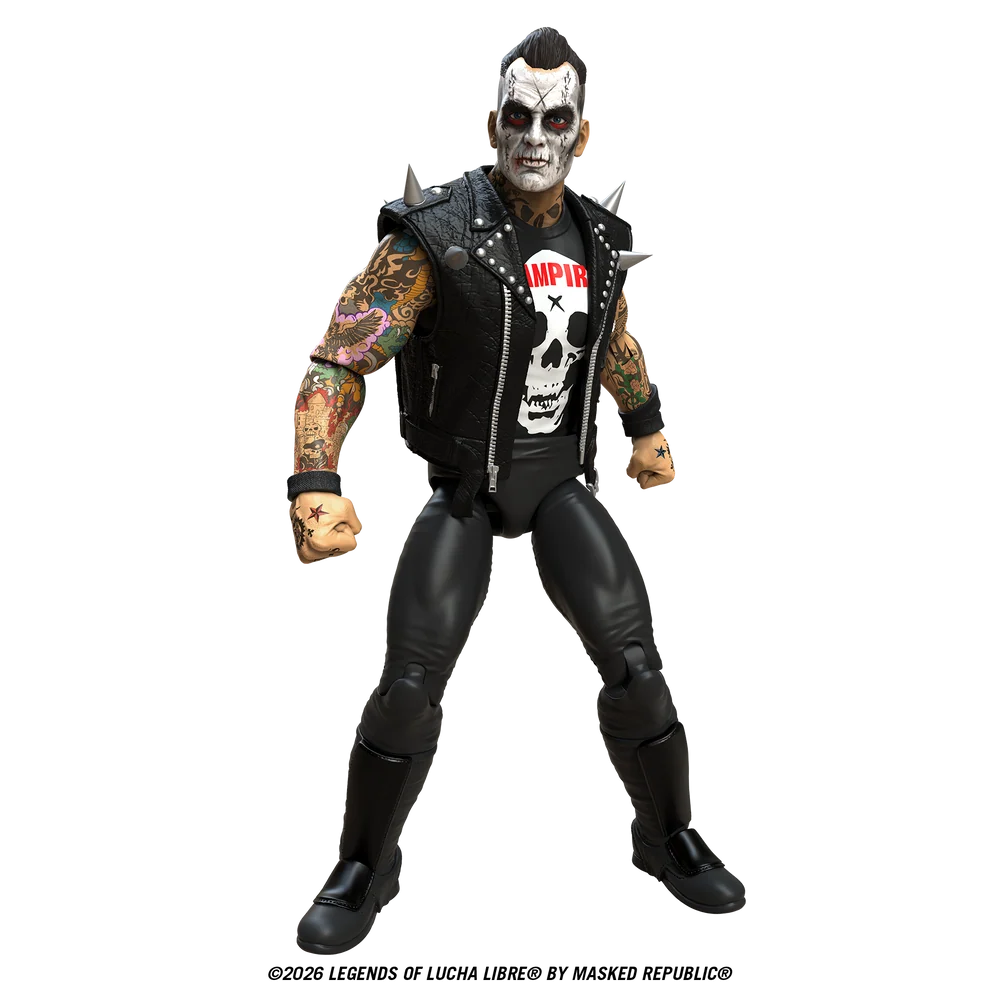 2027 Boss Fight Studio Legends of Lucha Libre Fanaticos Vampiro [Coffin Box Resurrected]