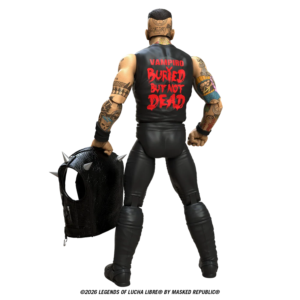 2027 Boss Fight Studio Legends of Lucha Libre Fanaticos Vampiro [Coffin Box Resurrected]