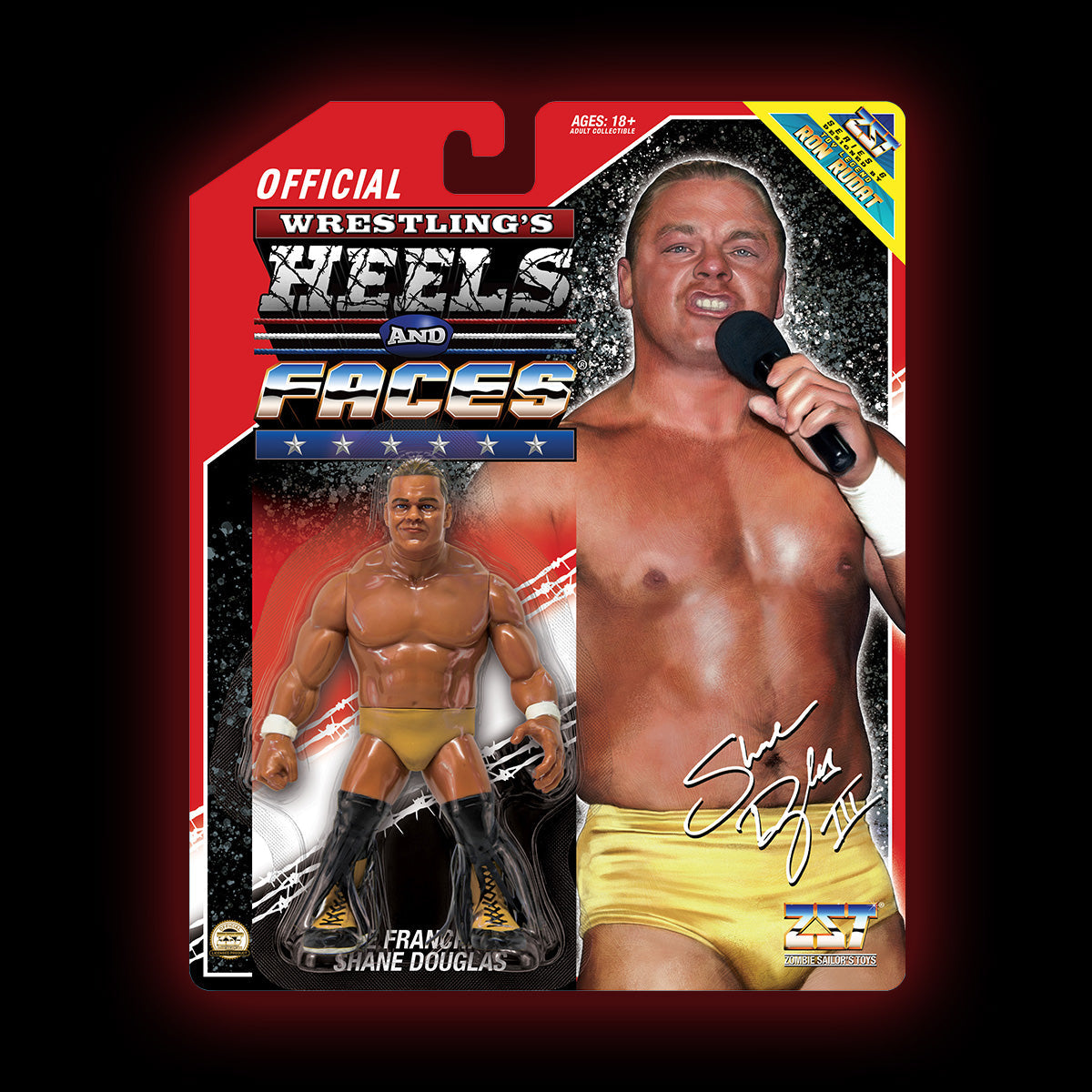 2026 Zombie Sailor's Toys Wrestling's Heels & Faces Series 6 Shane Douglas