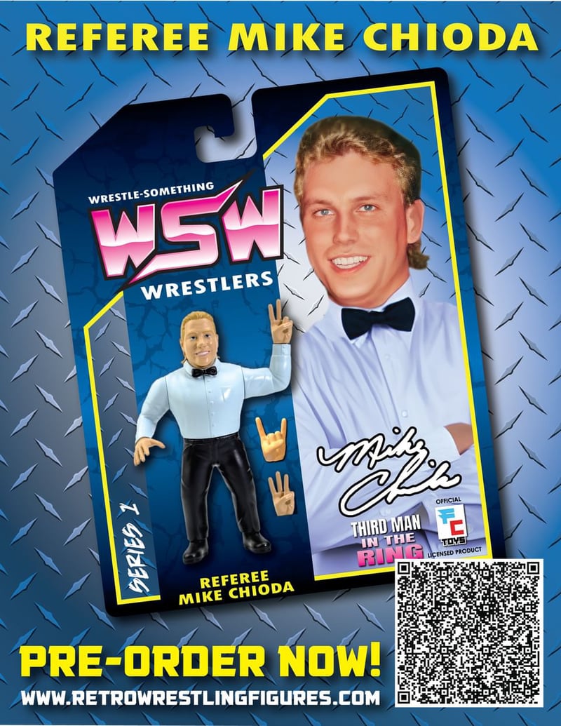 2024 FC Toys Wrestle-Something Wrestlers Series 1 Mike Chioda