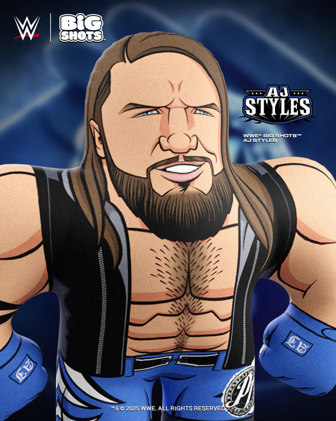 2025 WWE Big Shots AJ Styles