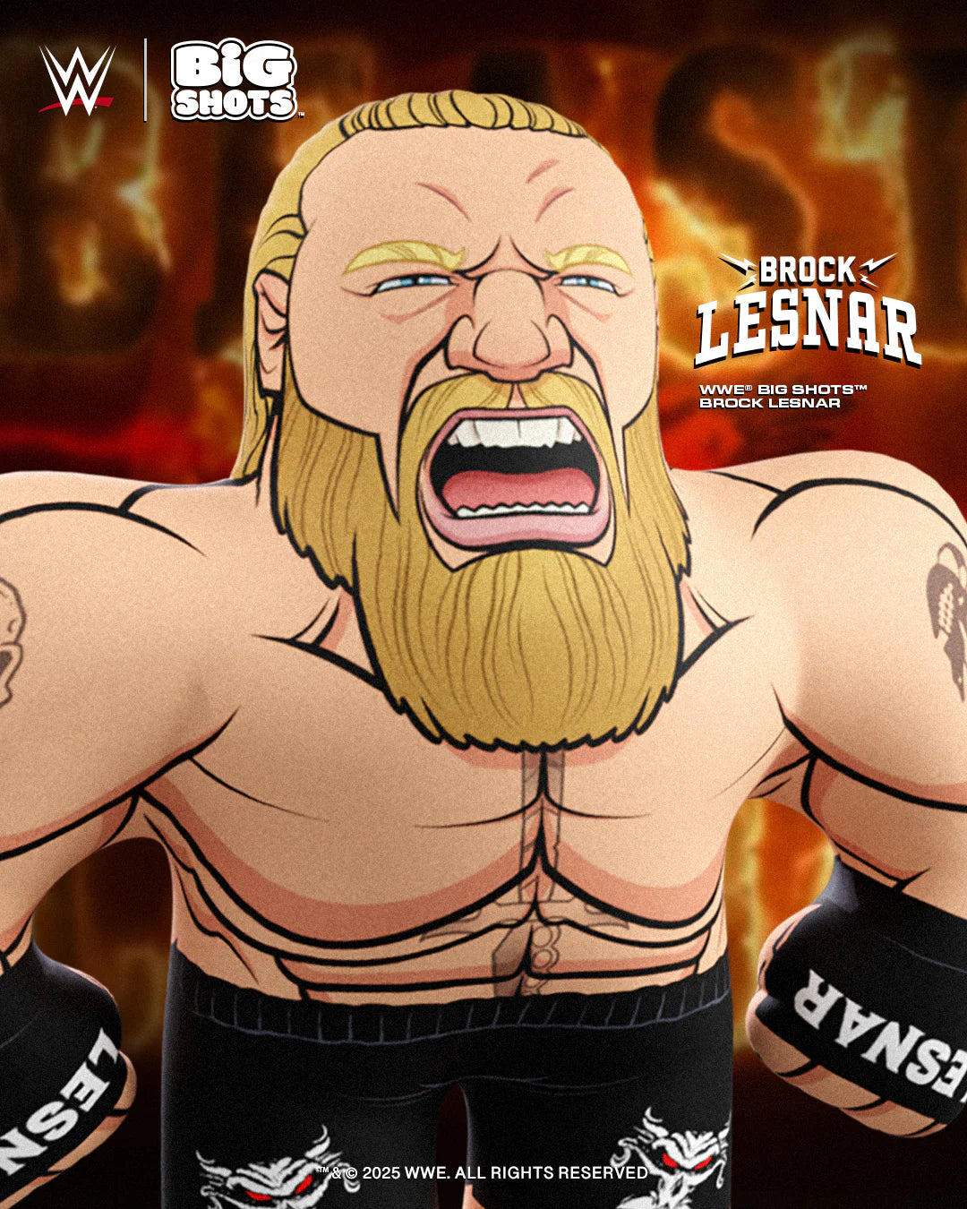 2025 WWE Big Shots Brock Lesnar
