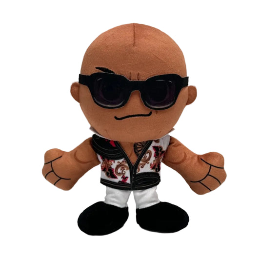 2026 WWE Uncanny Brands 8" Kuricha Plush "Final Boss" The Rock [Exclusive]