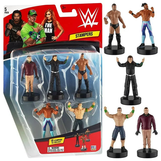 2020 WWE PMI Stampers 5-Pack: Bray Wyatt, Jeff Hardy, Finn Balor, Kofi Kingston & John Cena