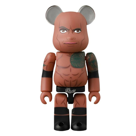 2023 WWE Medicom Toy Be@rbrick 100% Series 48 The Rock