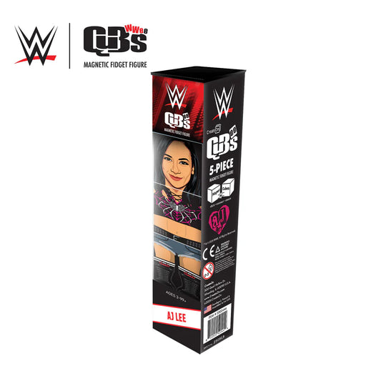 2026 WWE CreateOn QuBees Magnetic Fidget Figure Series 1 AJ Lee