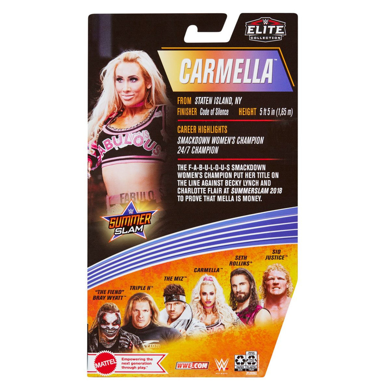 2021 WWE Mattel Elite Collection Series 86 Carmella