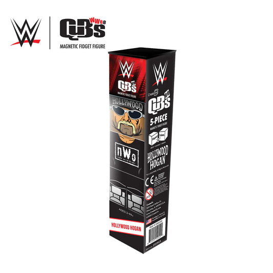 2026 WWE CreateOn QuBees Magnetic Fidget Figure Series 1 Hollywood Hogan
