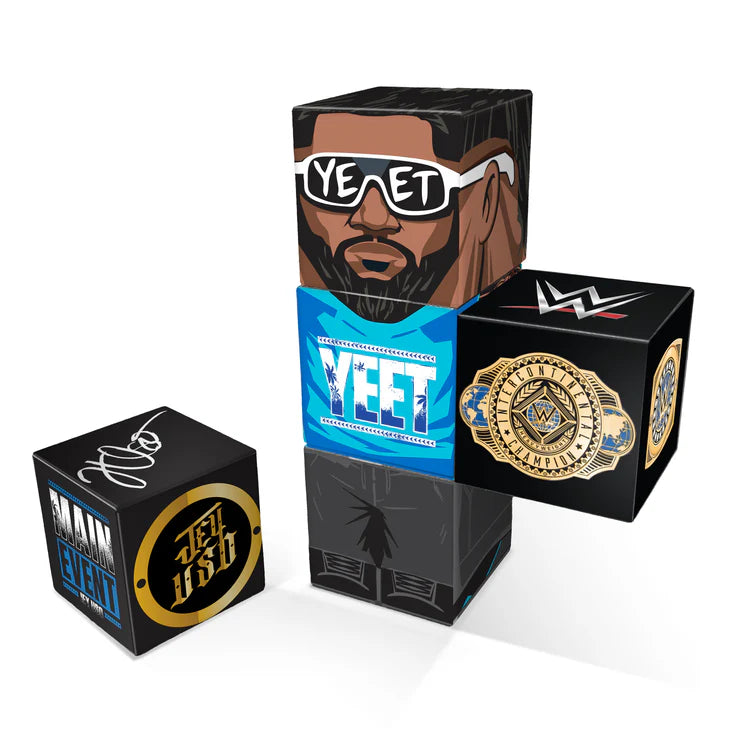 2026 WWE CreateOn QuBees Magnetic Fidget Figure Series 1 Jey Uso
