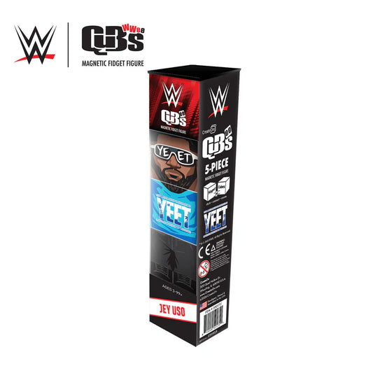 2026 WWE CreateOn QuBees Magnetic Fidget Figure Series 1 Jey Uso