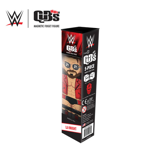 2026 WWE CreateOn QuBees Magnetic Fidget Figure Series 1 LA Knight