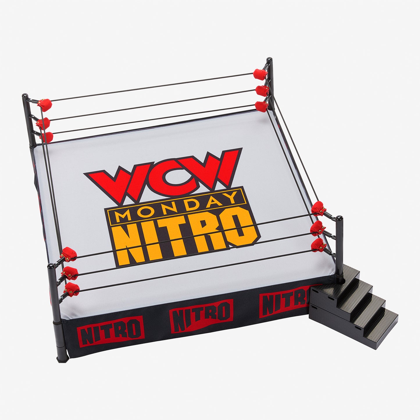 2024 WWE Mattel Creations & Ringside Exclusive Ultimate Edition WCW Monday Nitro Ring [With Eric Bischoff]