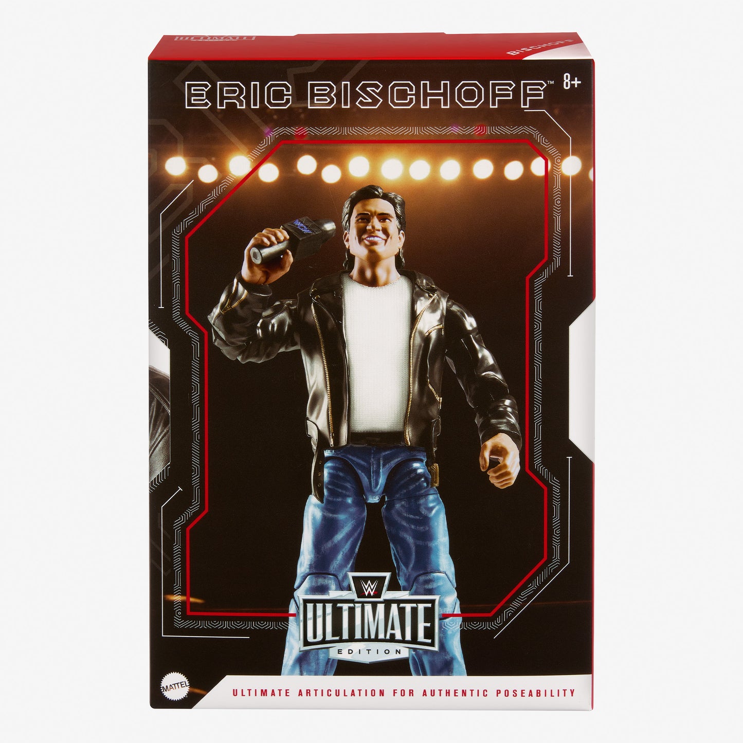 2024 WWE Mattel Creations & Ringside Exclusive Ultimate Edition WCW Monday Nitro Ring [With Eric Bischoff]