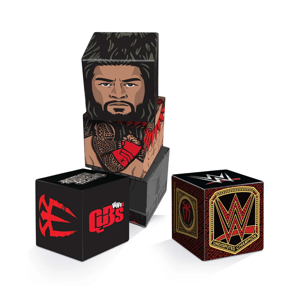 2026 WWE CreateOn QuBees Magnetic Fidget Figure Series 1 Roman Reigns