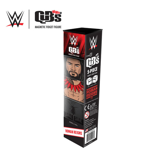 2026 WWE CreateOn QuBees Magnetic Fidget Figure Series 1 Roman Reigns