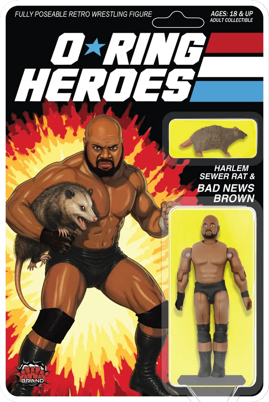 KWK O-Ring Heroes Series 1 Bad News Brown
